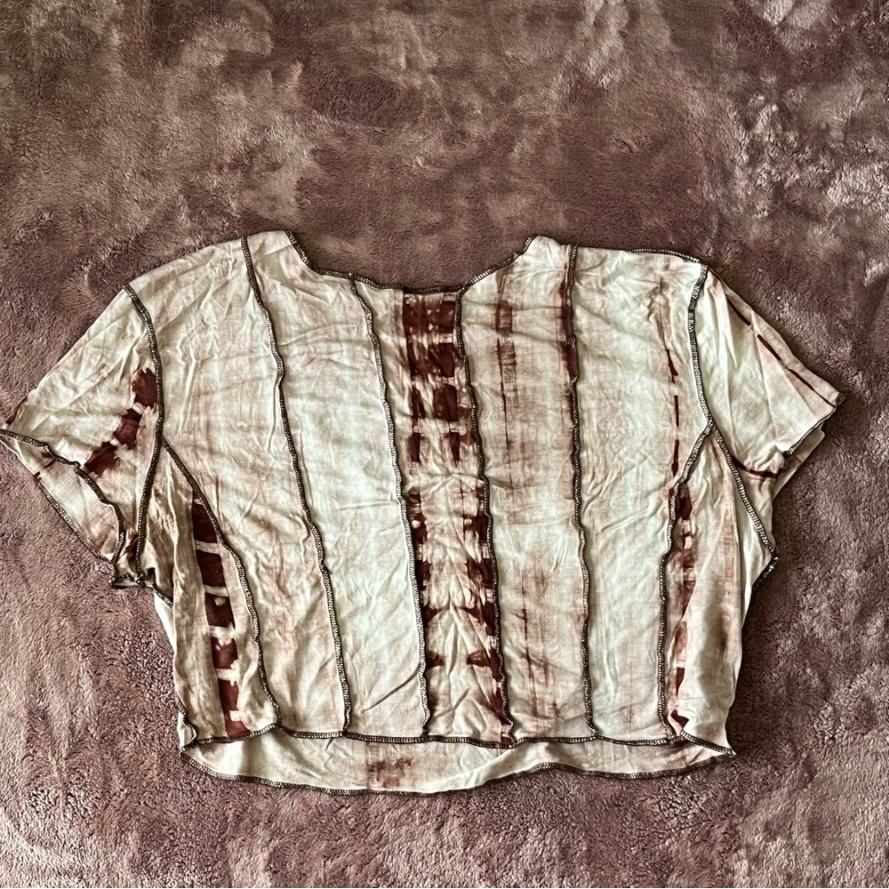 Snake Skin Crop Top